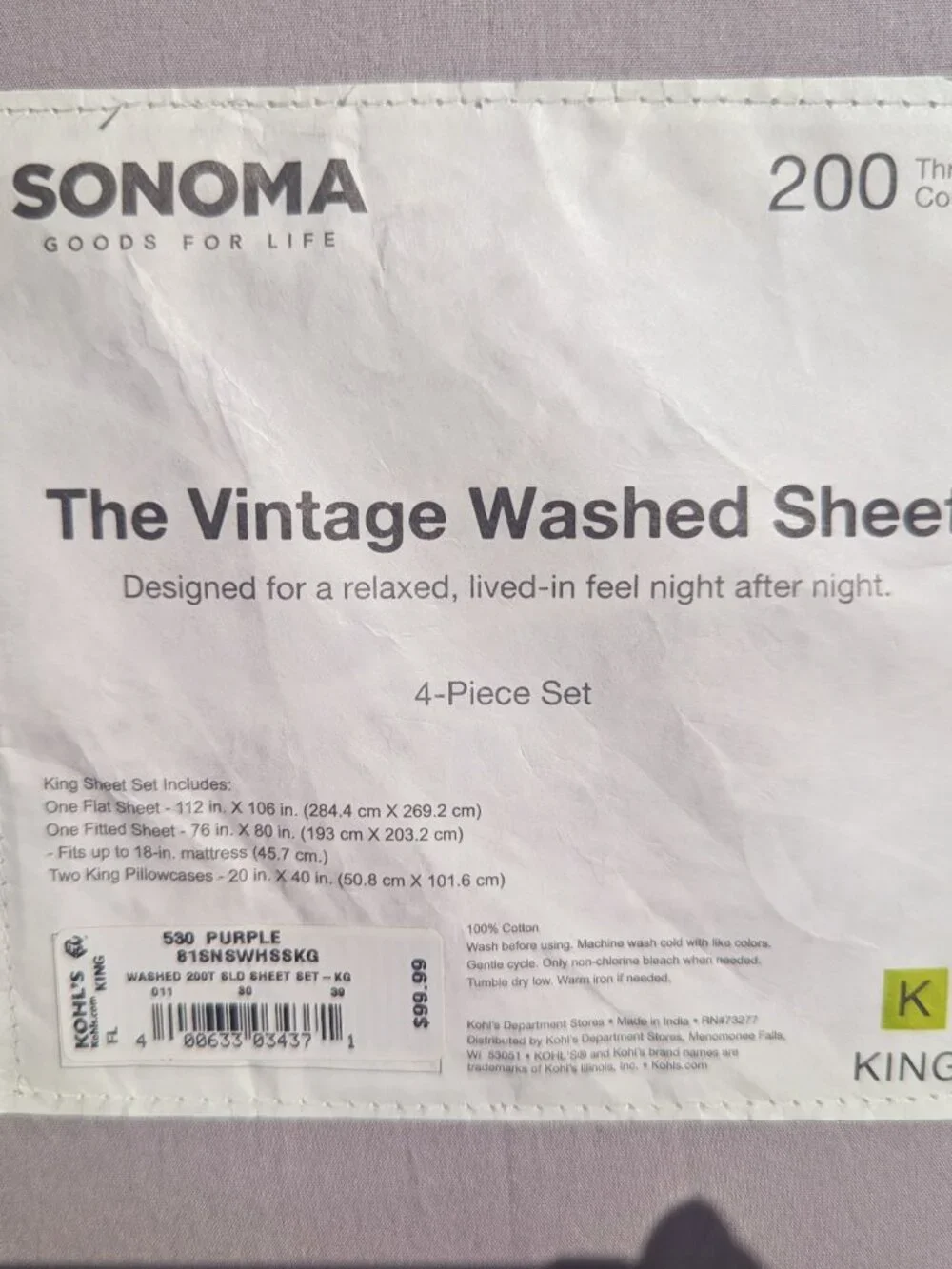 Sonoma new never